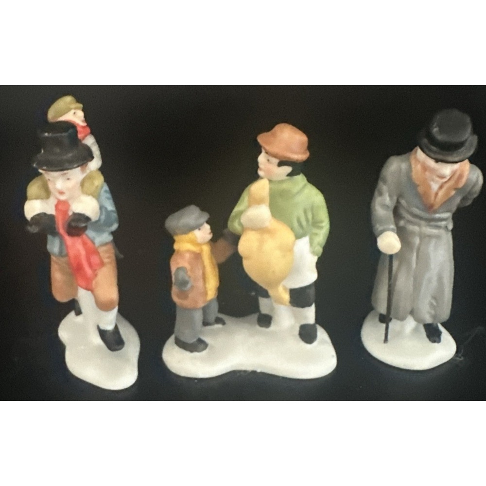 Dept 56 Christmas Carol Characters Heritage Village Collection Set of 3 #6501-3